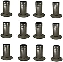 SynSpiritStore Stainless Steel Delux Tooth Pick Holder- Set of 12