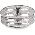 thumbnail image 1 of SynSpiritStore Stainless steel Idli stand/Idli maker 4x3 plates (12 Idli), 1 of 2