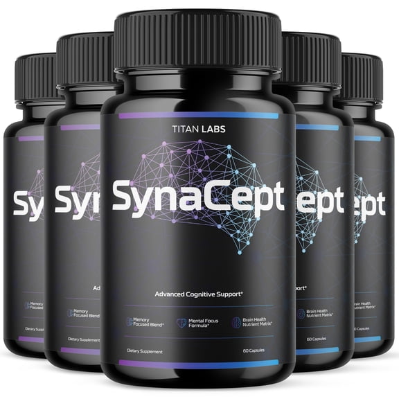 SynaCept Advanced Brain Support Formula Supplement Syna Cept 300 Capsules