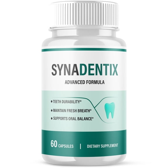 SynaDentix Advanced Dental Probiotic Formula for Healthy Teeth and Gums All Natural Syna Dentix 60 Capsules