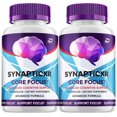 thumbnail image 1 of SynapticXR Brain Supplement Capsules – Synaptic XR All-Natural Maximum Strength Formula, Focus Pills, 2 Pack, 120 Capsules, 1 of 7
