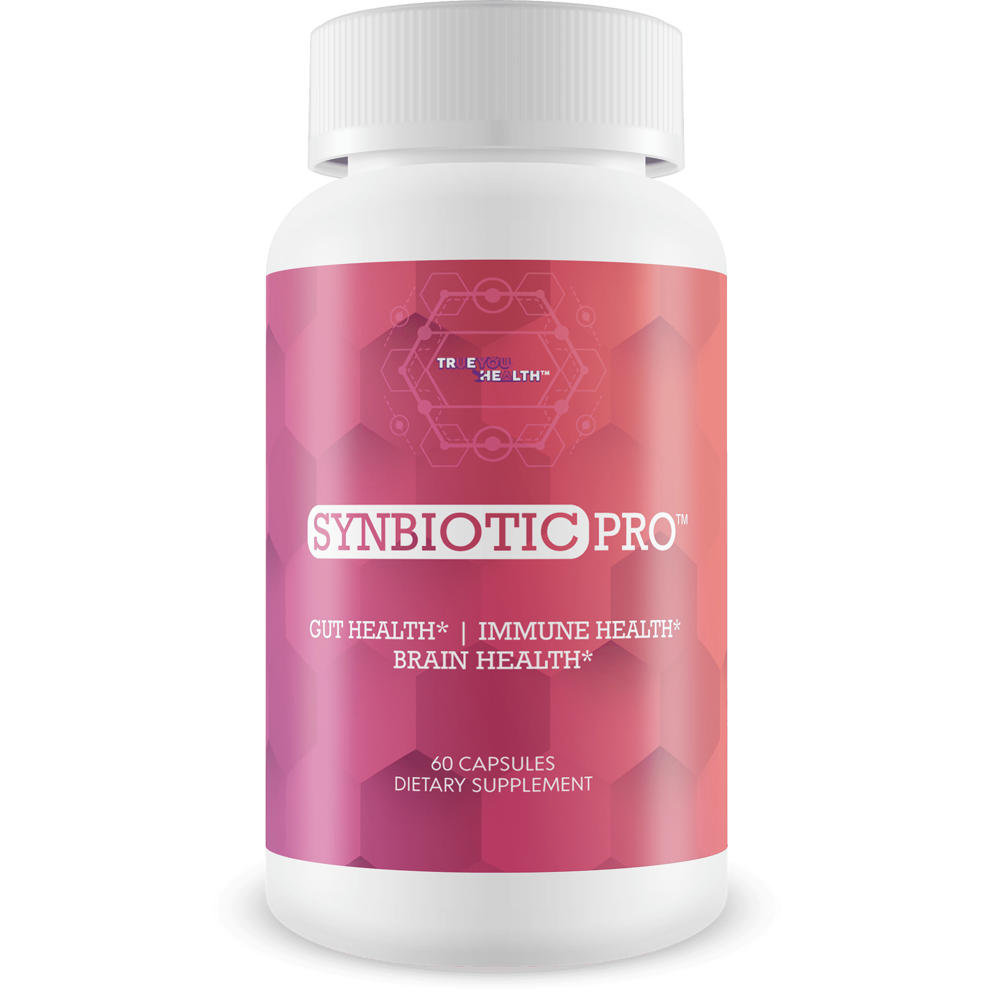 Synbiotic Pro - Our Best Daily Synbiotic Probiotics & Prebiotic - Gut Health - GI Synbiotics Probiotics - Pro Synbiotic Probiotic Plus Prebiotic & Immune Support Vitamins - Synbiotics for Women & Men