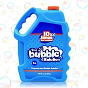 Syncfun 100 oz Concentrated Bubble Solution for Kids, up to 8 Gallon Bubble Liquid Refills for Bubble Machine,Bulk Bubbles Outdoors Toy for Toddlers Boys Girls