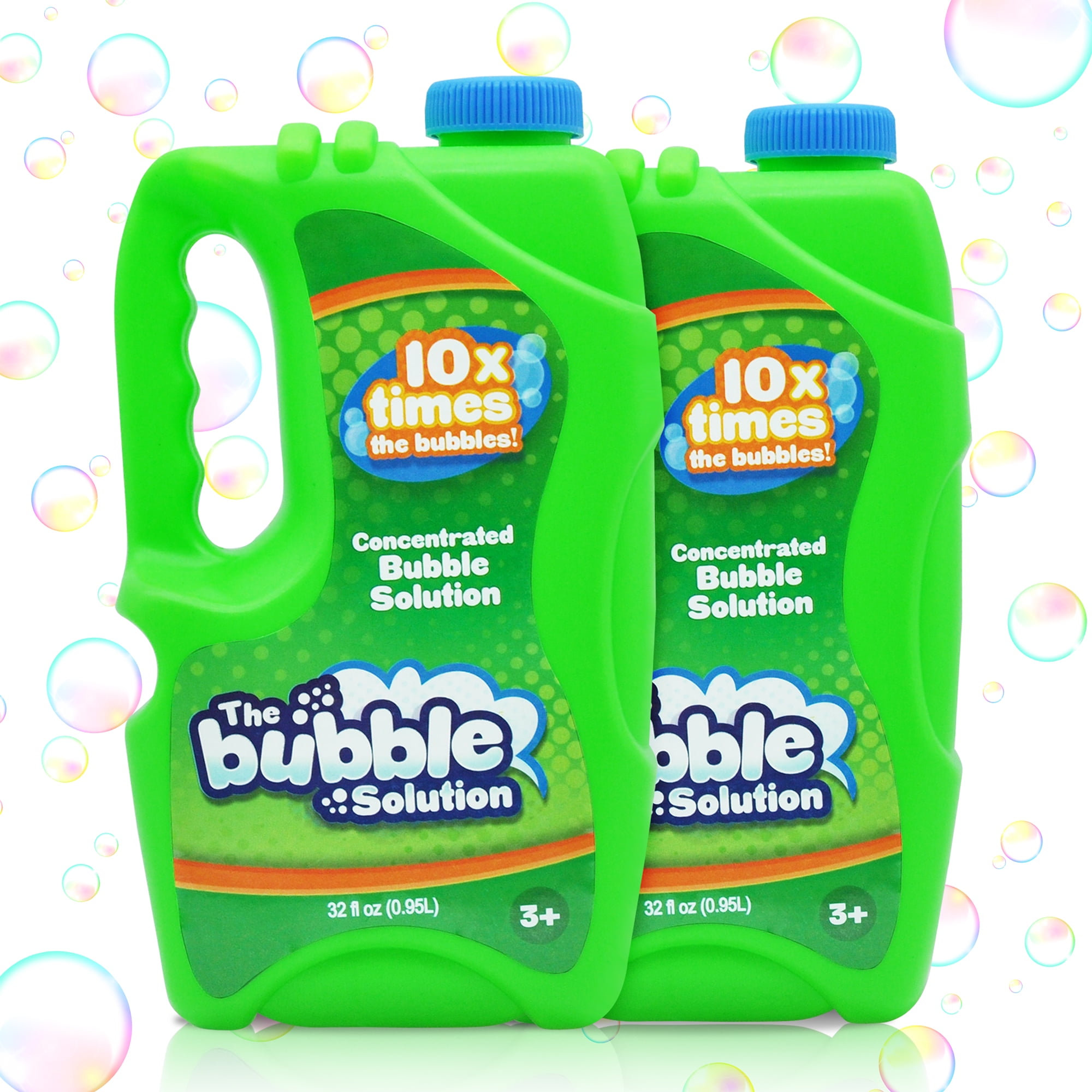 SYNCFUN Bubble Solution Refill 64 oz, up to 5 Gallon, Ready-to-Use for ...