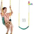 thumbnail image 1 of Joyfy 2 Pack Kids Swing Set, Swingset Outdoor For Kids With 66" Heavy Duty Chain Gang All Stars For Playground Backyards, 1 of 8