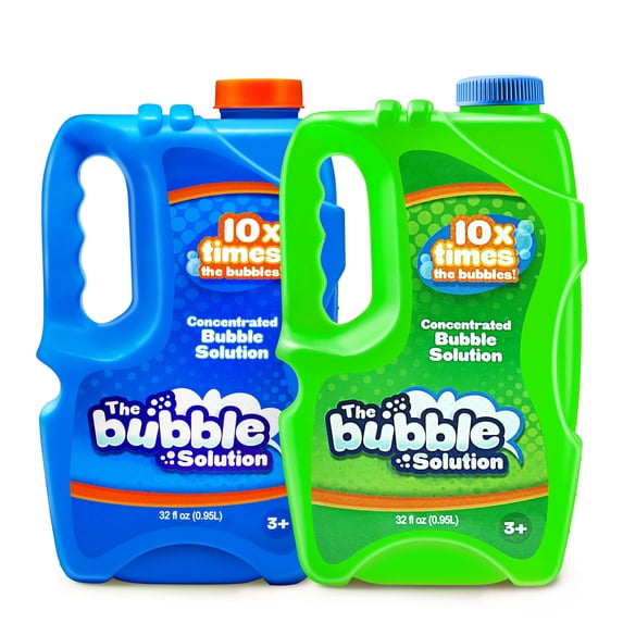 Syncfun 2-Pack Bubble Solution Refill, 64oz Concentrated Bubble Fluid ...