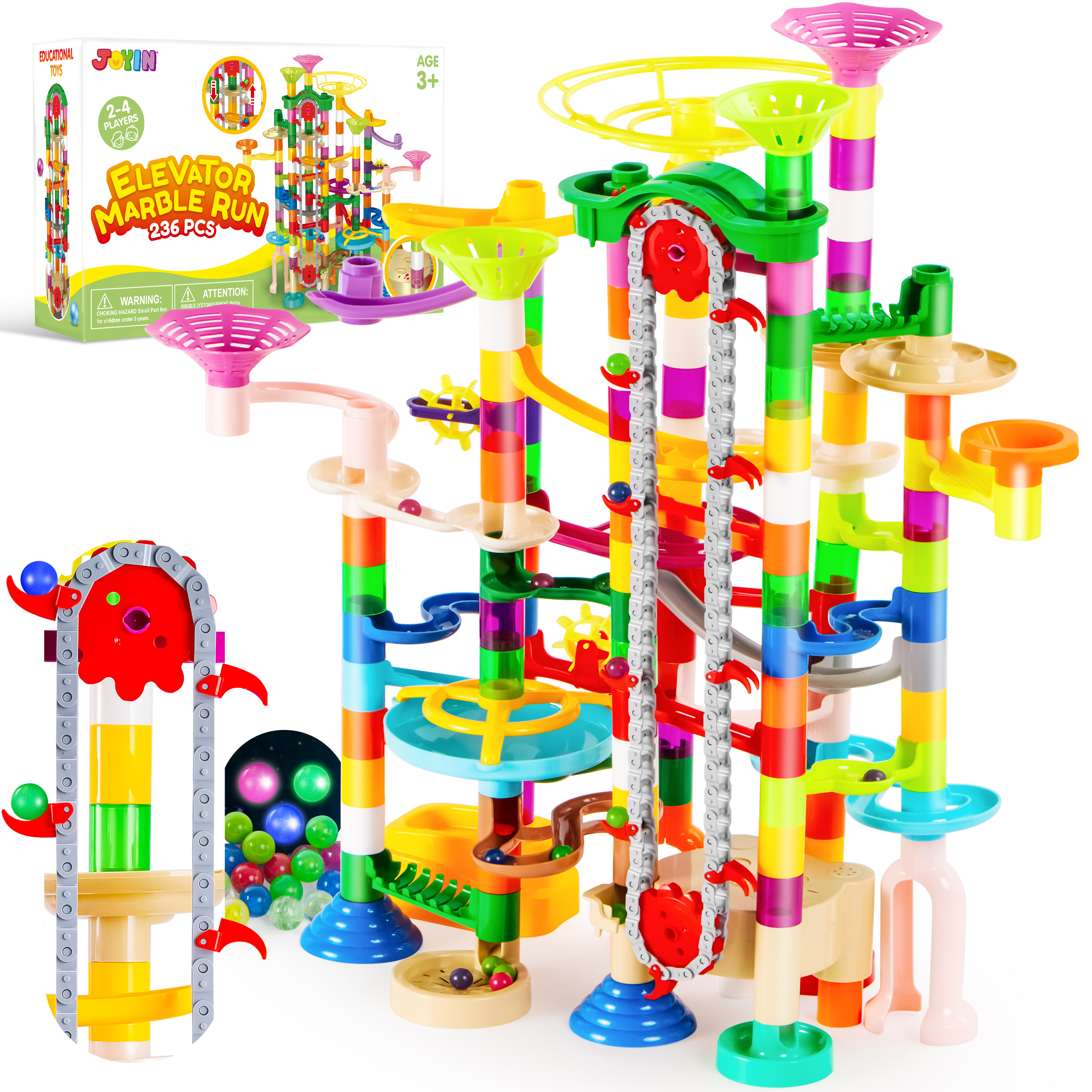 Quercetti Skyrail Skyrail Ottovolante Roller Coaster with elevator