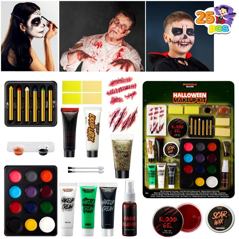 Horror Zombie Liquid Latex Kit Adult Assorted Horror Zombie Liquid Latex Kit Adult Assorted