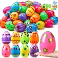 thumbnail image 1 of Joyfy Easter Eggs Plastic,30 Pcs 3.15" Printed Plastic Eggs for Easter,Fillable Empty Eggs Bulks,Easter Basket Stuffers,School Classroom Prizes, 1 of 10