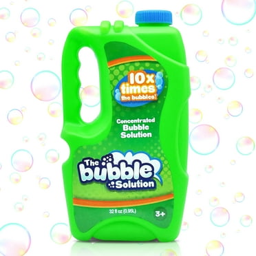 Syncfun 32 oz Bubbles for Kids,Concentrated Bubble Solution Refills (up to 2.5 Gallon) for Bubble Machines,Giant Wands and Blowers