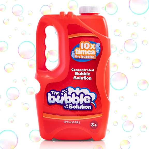 Syncfun 32 oz Bubbles for Kids,Concentrated Bubble Solution Refills (up to 2.5 Gallon) for Bubble Machines,Giant Wands and Blowers