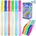 thumbnail image 1 of Syncfun 36 Pcs 14.6" Big Bubble Wands Bulk, Bubble Blower for Kids, Bubble Sticks Summer Toys for Party Favors, Easter, Birthday, Outdoor & Indoor Activity Use, 1 of 6