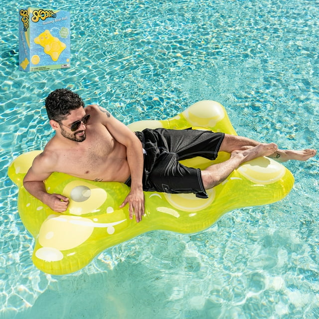 BigMouth Inc Giant Cow Pool Float - Inflatable Lounging Raft With Backrest For Summer Pool Party 4 thumbnail image