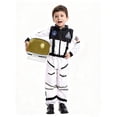 thumbnail image 1 of Joyfy Astronaut Costume with Helmet for Kids Toddler Boys Halloween Dress Up Party and Roly Play Cosplay 3-14 Years, 1 of 8