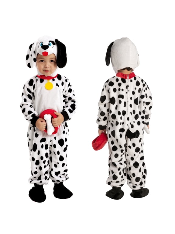 Baby Dalmatian Costume for Toddler Puppy Costume Halloween Trick or Treat Animal Themed Party Dress up