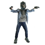 SYNCFUN Werewolf Halloween Costume Set for Kids, with Mask, Wolf Cosplay Costume for Boys, Halloween Dress-Up