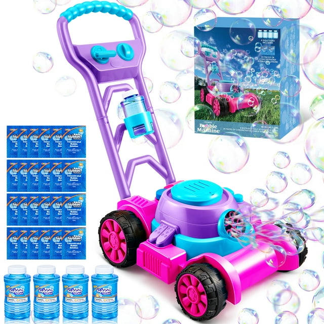 Syncfun Bubble Lawn Mower, Bubble Machine Summer Outdoor Games Toys for ...