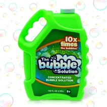 Syncfun 100 oz  Concentrated Bubble Solution Refill for Kids,Up to 8 Gallon Bubble Liquid Refills for Bubble Machine,Bulk Bubbles Toy for Toddlers Boys Girls