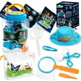 SYNCFUN Kids Bug Catcher Set - Includes Habitat Bucket, Butterfly Net ...