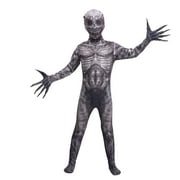 Syncfun Scary Halloween Costume for Child, Shadow Demon Costume Skin Costume for Kids Halloween Dress Up