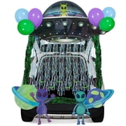 Joyfy Halloween Trunk or Treat Car Decorations Kit,Halloween Car Decorations Car Archway with Alien Theme,Trunk or Treat Decorations for Suv,Halloween Outdoor G