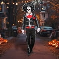 thumbnail image 1 of Syncfun Men Day of The Dead Mariachi Senor Costume Set, Dia Muertos Halloween Costume for Adult Dress Up Party, 1 of 6
