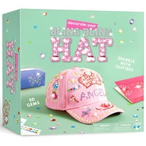 Syncfun Pink Baseball Cap Art Set, Arts And Crafts For Kids Ages 8-12, Birthday Toys Gifts For Girls Art Supplies