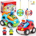 thumbnail image 1 of Joyfy Remote Control Car for Kids, Cartoon Race Car Toy for Boys, Toddlers Easter Basket Stuffers and Birthday Gift, 1 of 8