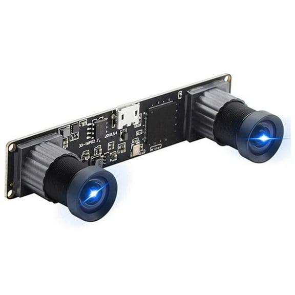Synchronized Dual Lens USB Camera with CMOS OV9750 Sensor Webcam 1.3MP 3D VR USB Camera Module OTG Stereo
