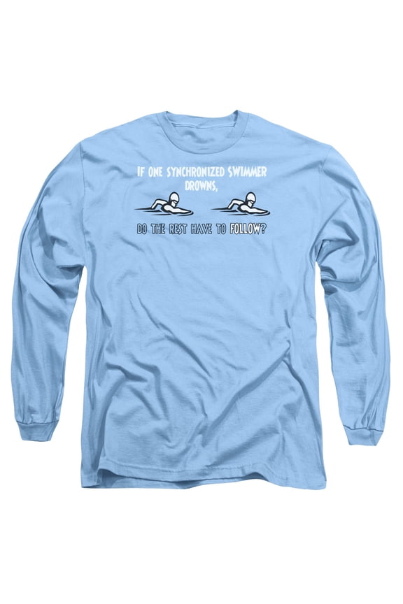 - Synchronized Swimmers - Long Sleeve Shirt - Large