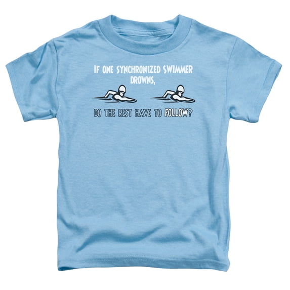 - Synchronized Swimmers - Toddler Short Sleeve Shirt - 2T