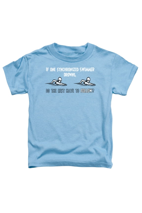 - Synchronized Swimmers - Toddler Short Sleeve Shirt - 4T