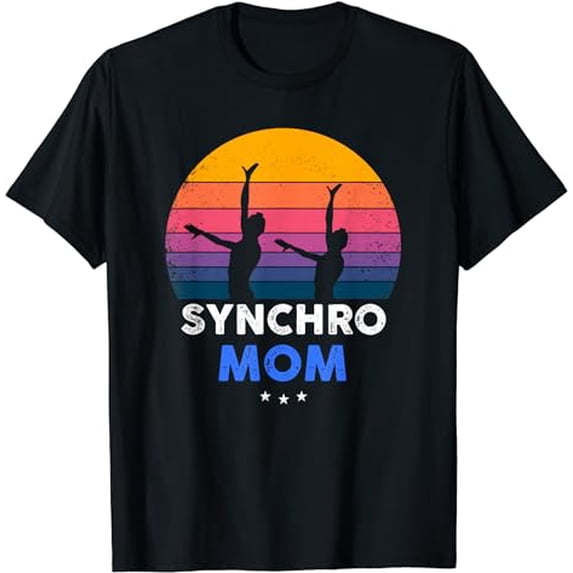 Synchronized Swimming - Synchro Mom - Funny T-Shirt