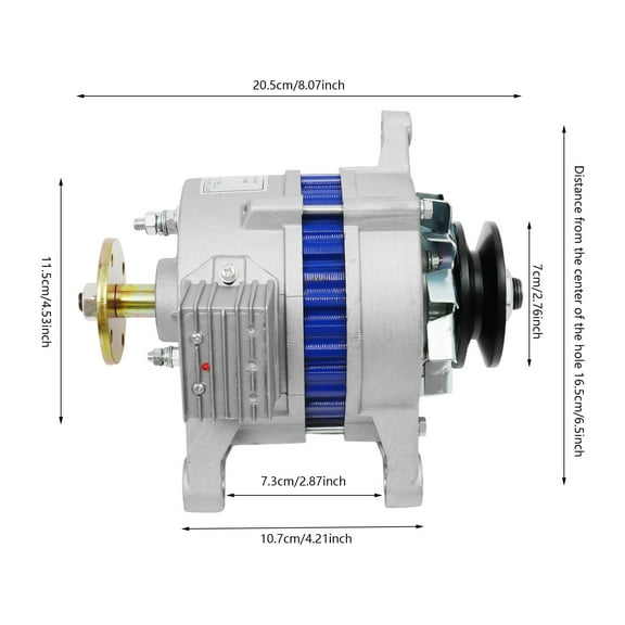 Synchronous Generator PMA Low Rpm Copper Permanent Magnet Alternator 1200W 12V