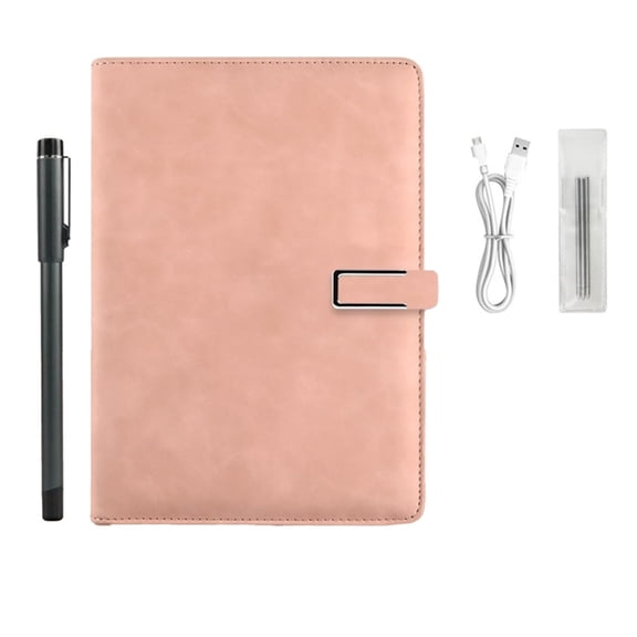 Syncify Digital Sketchbook Pro V2, Bluetooth 5.0 Smart Sync Pen & Digital Notebook, Writing & Note-Taking Tool C,1pcs x smart notebook with pen,Pink