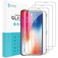 thumbnail image 1 of Syncwire [3 Pack] Tempered Glass Screen Protector for iPhone 11 Pro/Xs/X - HD Clear, 9x Stronger, 1 of 7