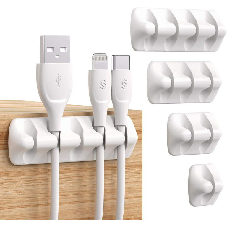3pcs Wire Cord Organizer Holder For Appliances Plug Kitchen Office Home Cord  Management Data Cell Phone Cable Storage Line Clips - Multi-purpose Hooks -  AliExpress