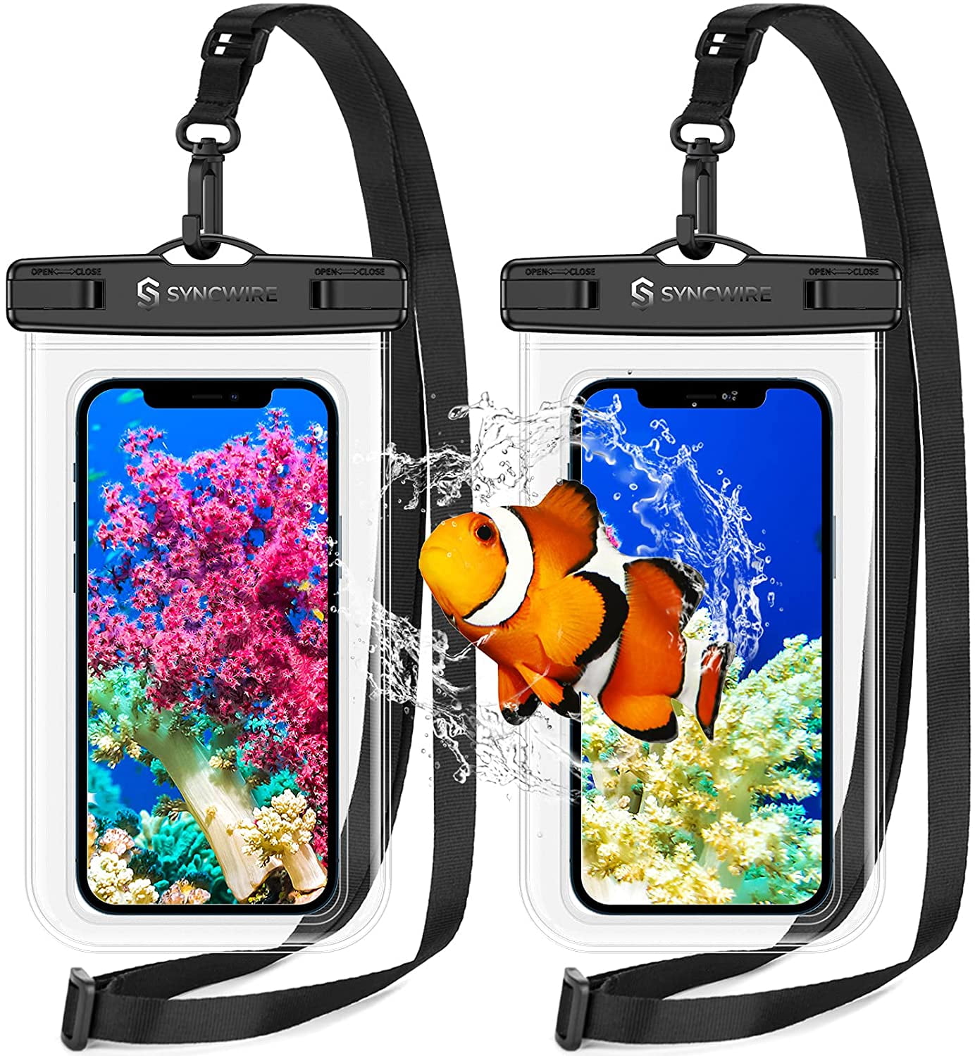 Dual Horizontal Belt Clip Holster 2 Cell Phone Pouch Case Holder for iPhone  13 12 11 XR XS X iPhone 14 Pro Samsung Galaxy S23 S22 S21 5G S20 5G S10