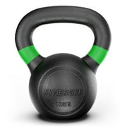 Synergee 12kg Cast Iron Kettlebell Weights for Strength Training, Conditioning and Functional Fitness