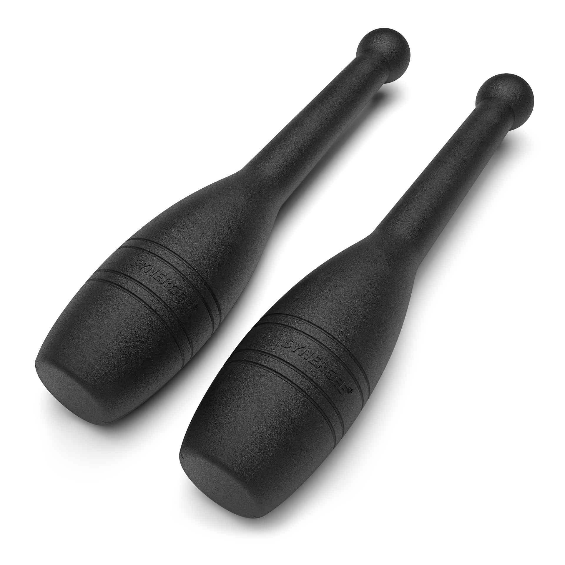 Synergee 2 LB Indian Club - Pair of Power Clubs - Exercise Weight Club Bells - Grip and Forearm Strength Trainer