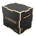 thumbnail image 1 of Synergee 3 in 1 Non-Slip Wood Plyometric Box for Jump Training and Conditioning 16/14/12, 1 of 6
