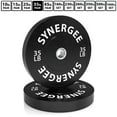 thumbnail image 1 of Synergee Bumper Plates Strength Conditioning Workouts Weightlifting, 1 of 7