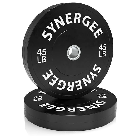Synergee Bumper Plates Strength Conditioning Workouts Weightlifting