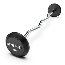 Body-Solid Tools SBZ20 Fixed Weight EZ-Curl Barbell 20 lbs