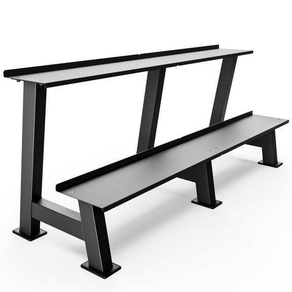 Synergee Kettlebell Storage Rack - Gym Storage Rack for Fitness Equipment Organization - Holds Synergee Kettlebell Set