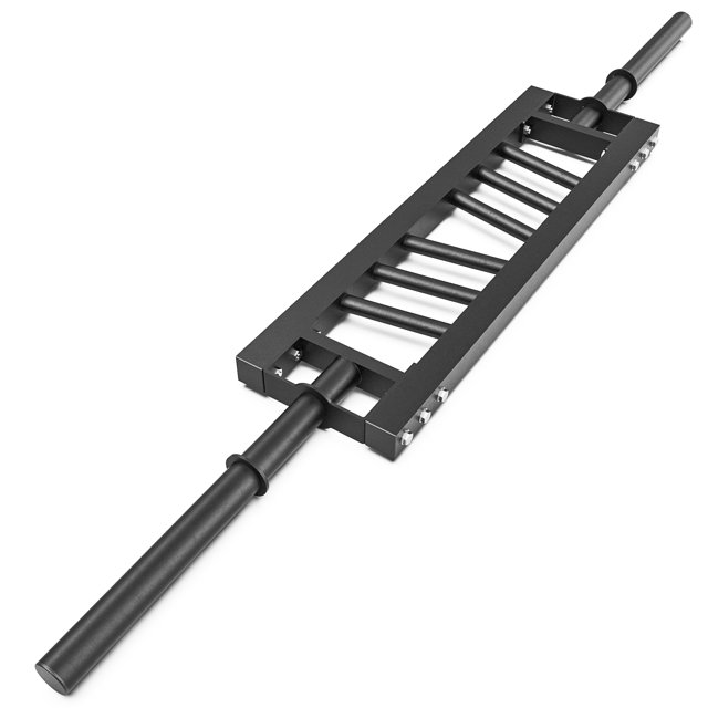 Synergee Multi Grip Barbell Swiss Bar, American Bar 3 Positions for