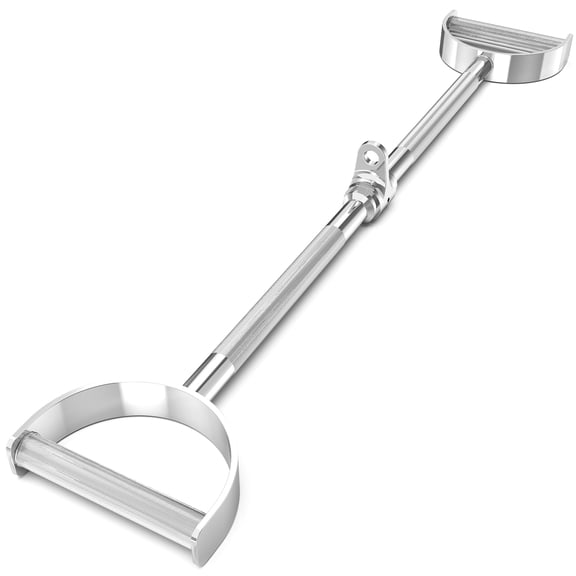 Synergee Pro-Style Lat Bar Cable Attachment 34". Universal Attachment for Cable Machines. Pull Down / Press Down Bar Accessory.