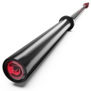 Synergee Rhino Powerlifting Barbell - Power Bar - Squat, Bench Press, Deadlift Bar - 45 lbs, 29 mm, Power Lifter Bar