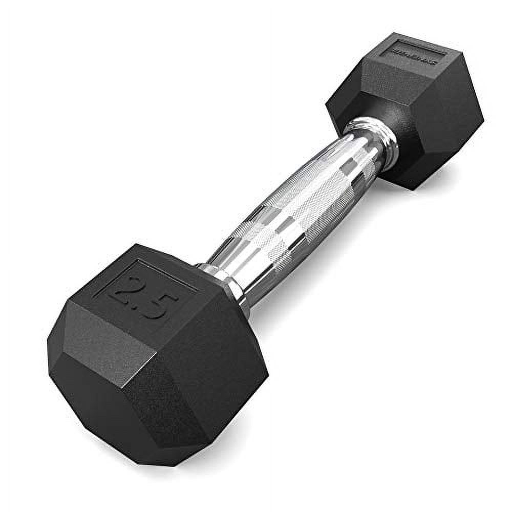 Synergee Rubber Encased Hex Dumbbells With Chrome Handle Sold synergee-rubber-encased-hex-dumbbells-with-chrome-handle-sold