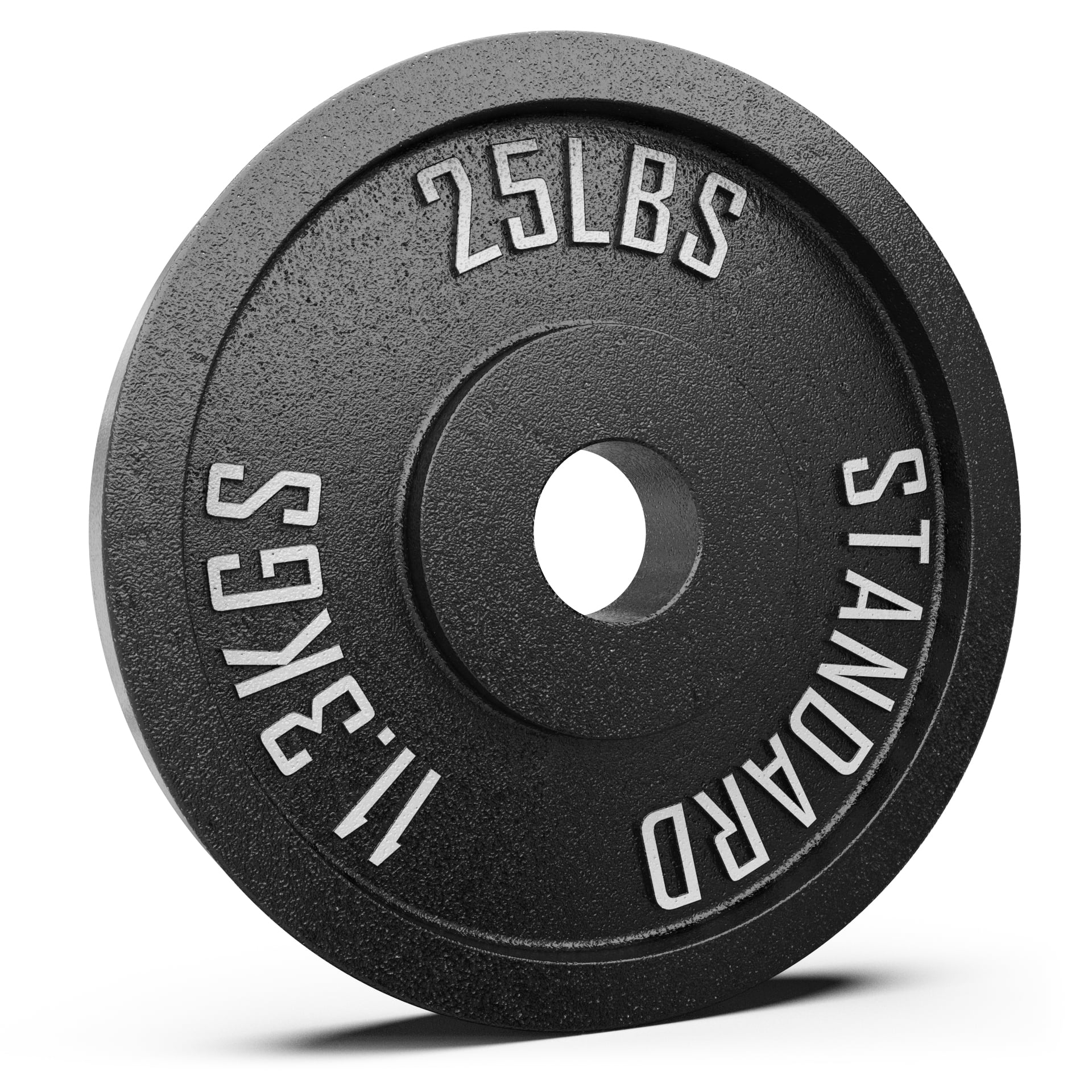 Synergee Standard Metal Weight Plates 25 lb Single. 2” Opening for ...